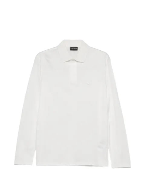 Emporio Armani polo à manches longues