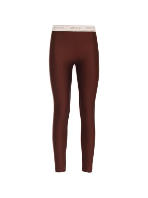 Just Cavalli leggins con logo en la pretina