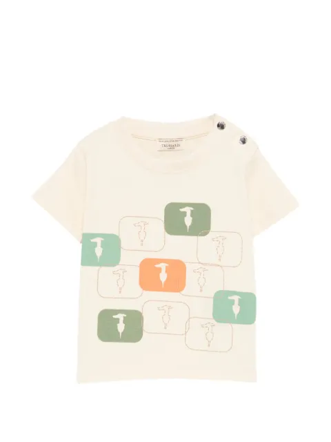 TRUSSARDI JUNIOR t-shirt à imprimé graphique