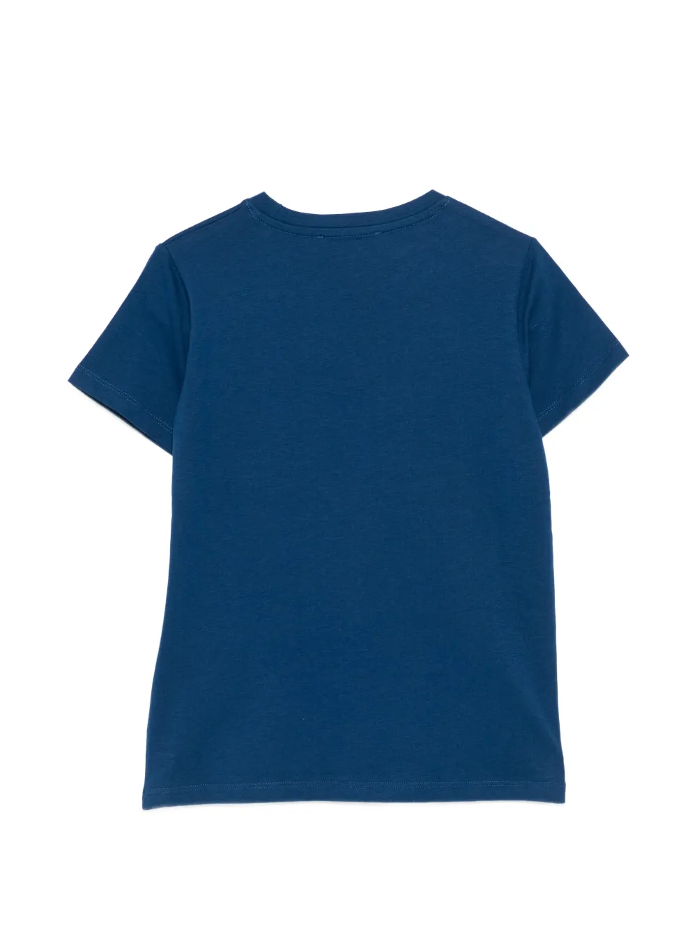  Trussardi Junior Logo-embroidery T-shirt - Blue 