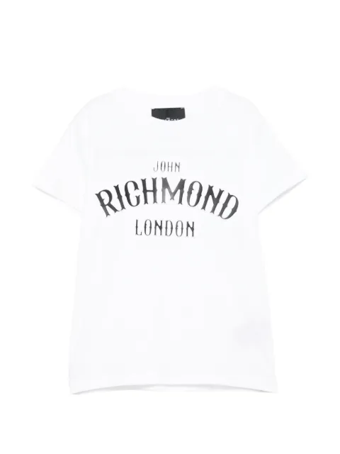 John Richmond Junior logo-embossed T-shirt