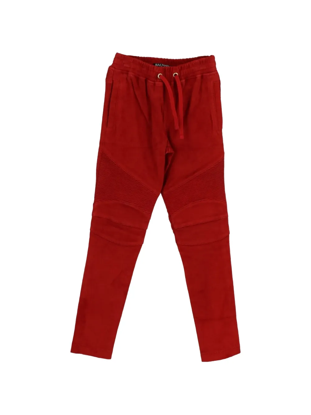 Balmain Kids drawstring trousers - Rosso
