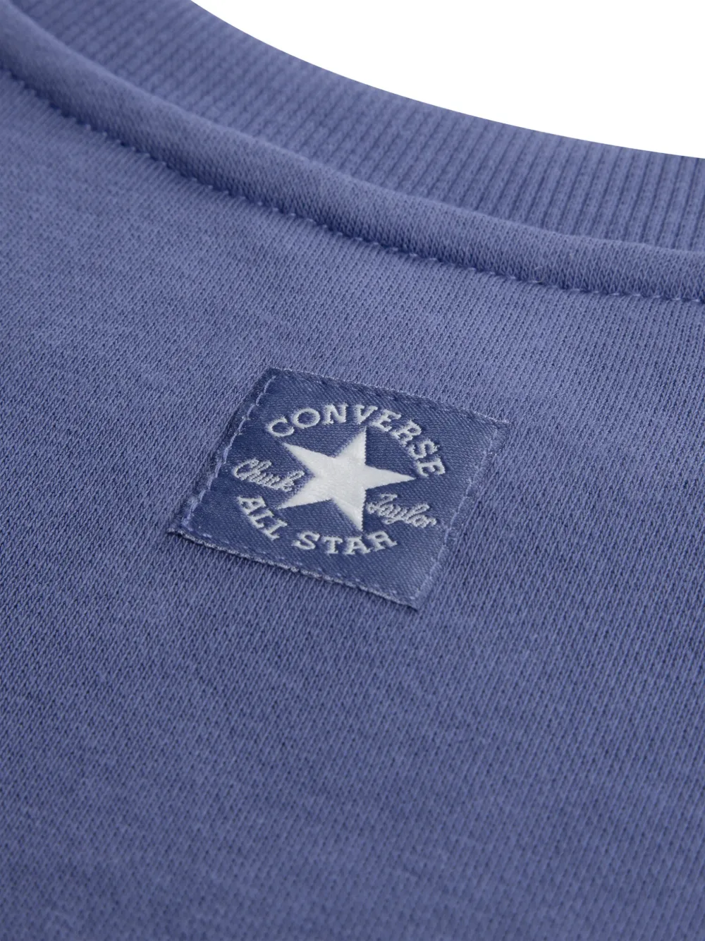  Converse Kids Chuck Taylor Star Logo Sweatshirt - Blue 