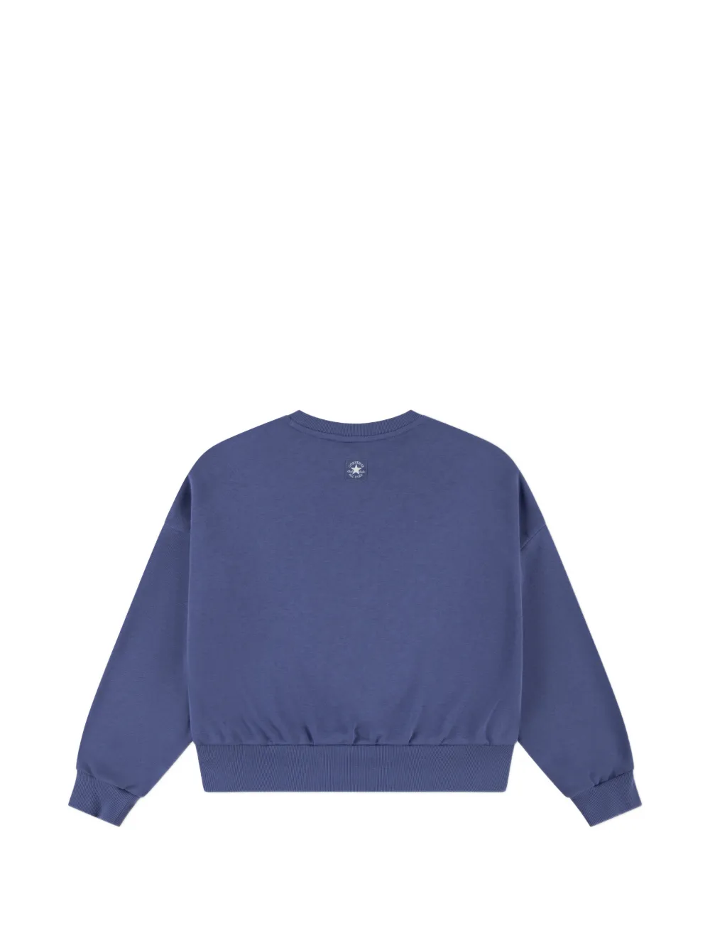  Converse Kids Chuck Taylor Star Logo Sweatshirt - Blue 