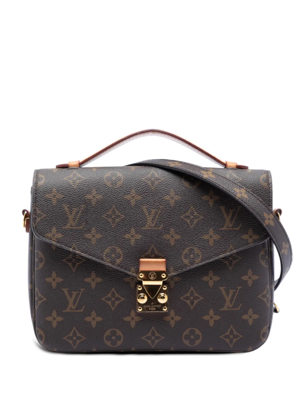 Louis Vuitton Pre-Owned 2000-2025 Monogram Pochette Metis satchel - Marrone