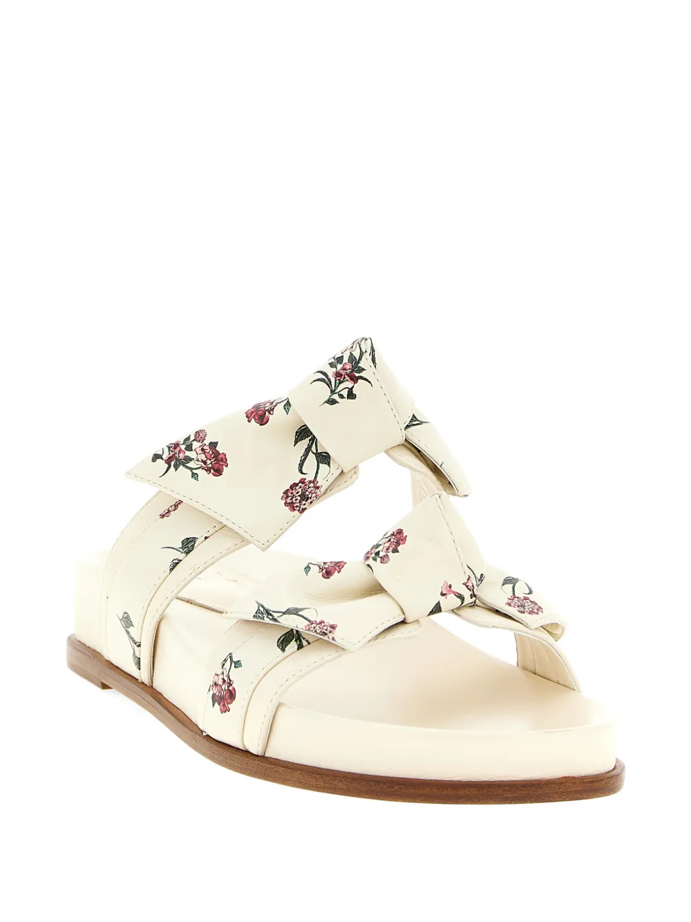 Alexandre Birman x Agua by Agua Bendita Maxi Clarita sandalen Beige