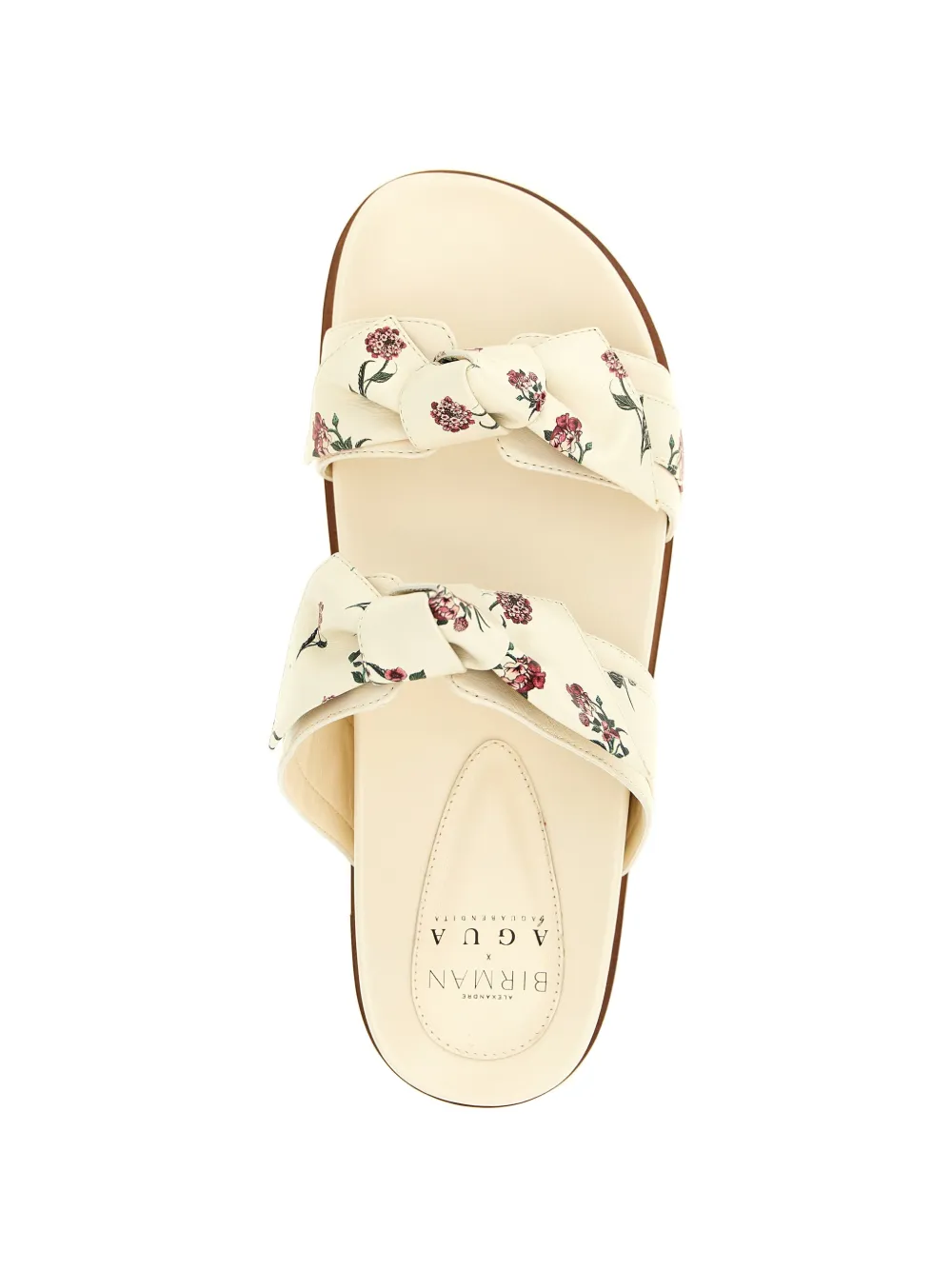 Alexandre Birman x Agua by Agua Bendita Maxi Clarita sandalen Beige