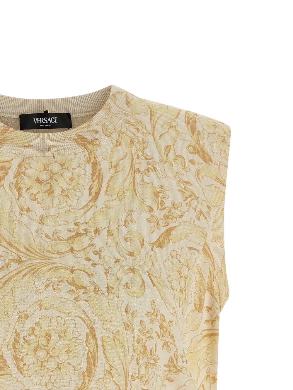  Versace Barocco Patterned Vest - Gold 