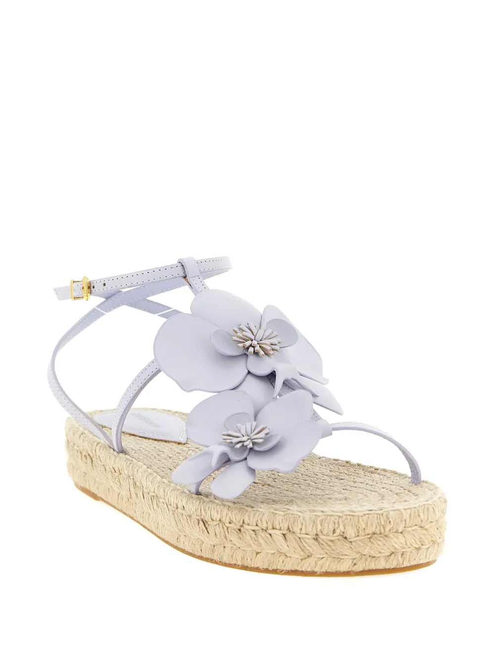 ZIMMERMANN Orchid espadrilles verfraaid met bloemen Paars