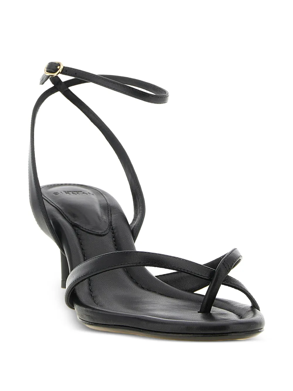 Alexandre Birman Nelly sandalen met verstelbaar enkelbandje Zwart