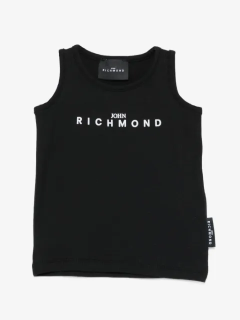 John Richmond Junior débardeur à détail de logo