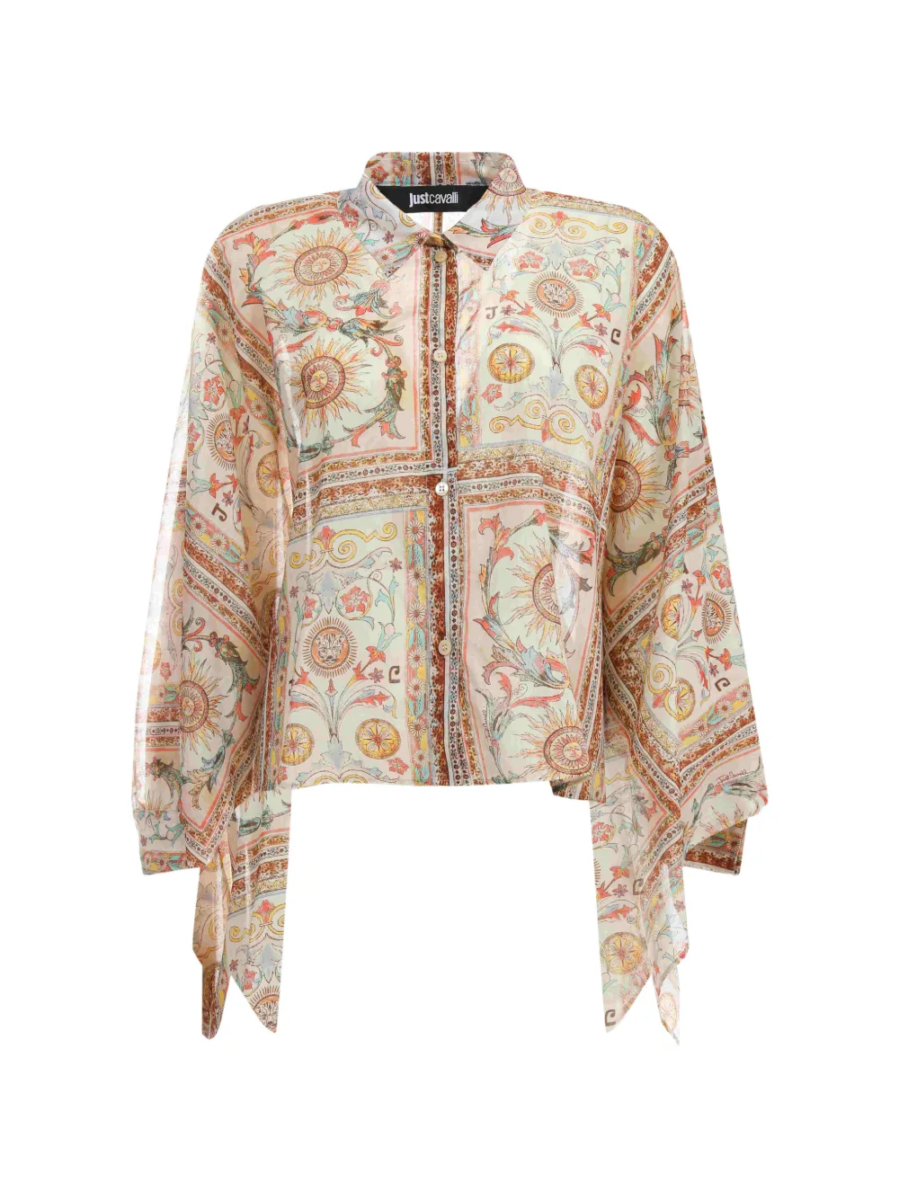 Just Cavalli printed shirt - Nude