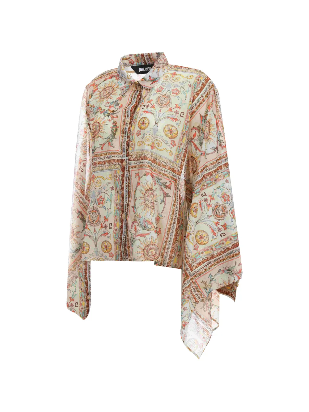 Just Cavalli Blouse met print Beige