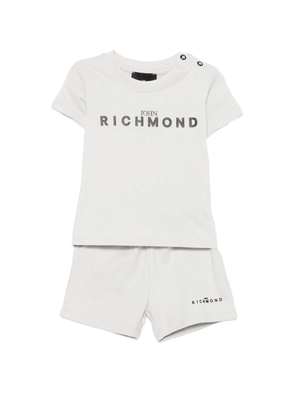 John Richmond Junior logo tracksuit (set of two) - Grigio