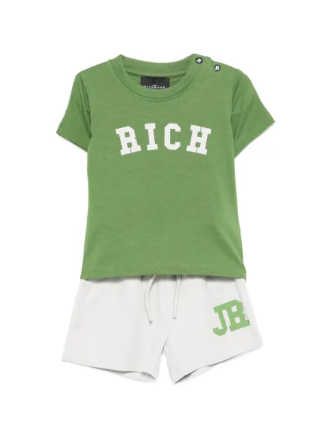 John Richmond Junior logo-graphic tracksuit (set of two)