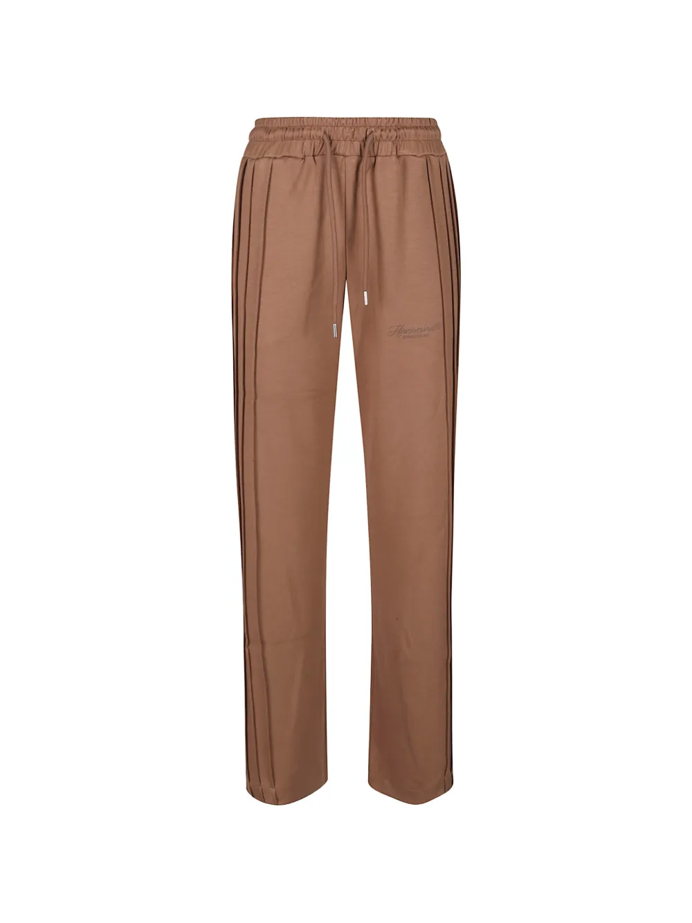 HINNOMINATE side-stripes trousers - Marrone