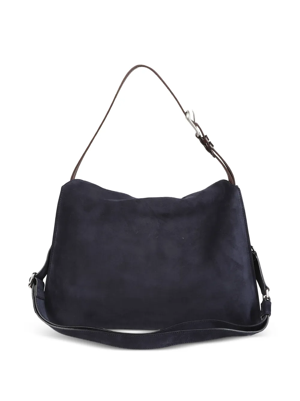 Orciani Leather Shoulder Bag - Blue 