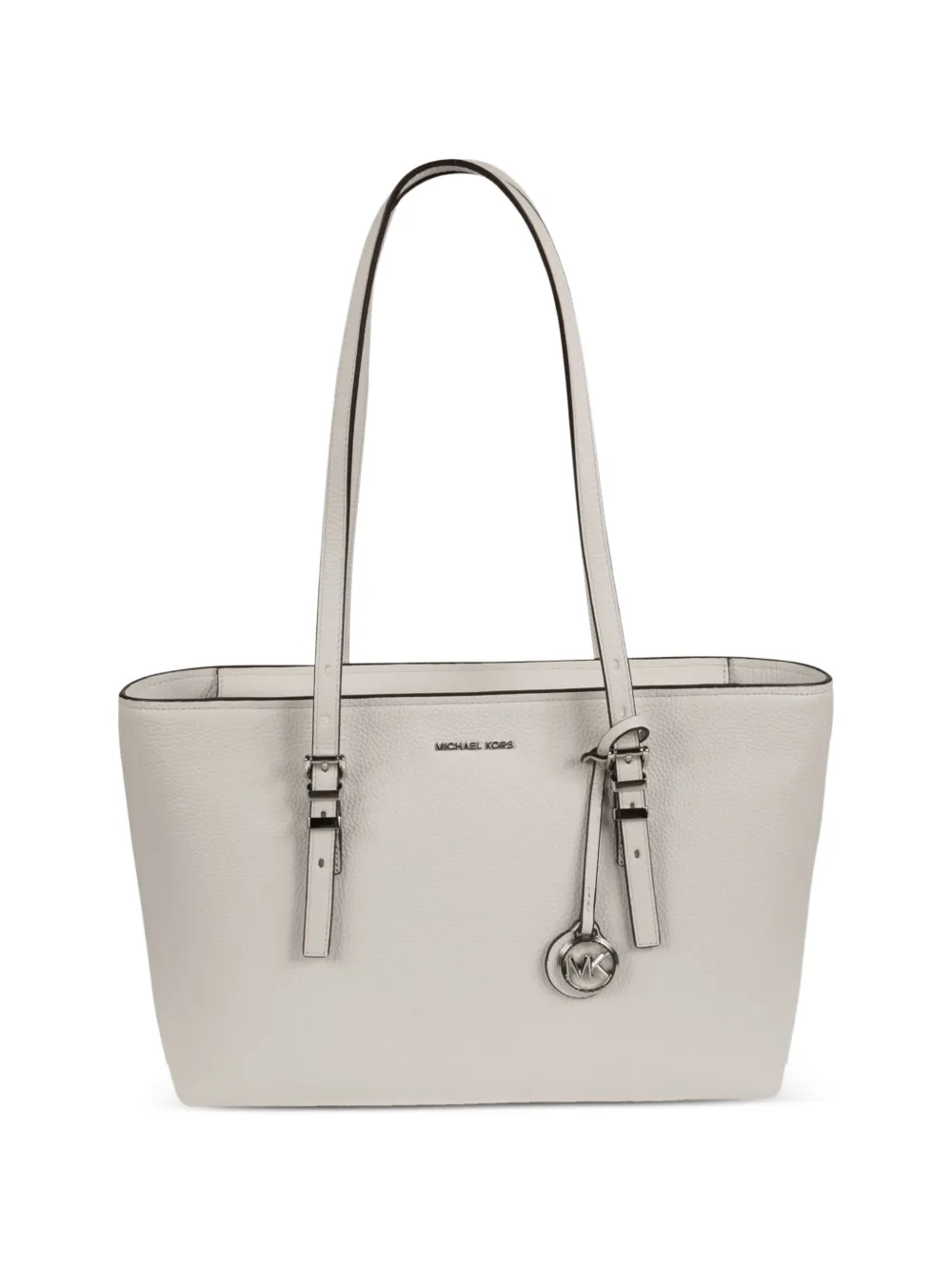 Michael Kors buckle leather tote bag - Grigio
