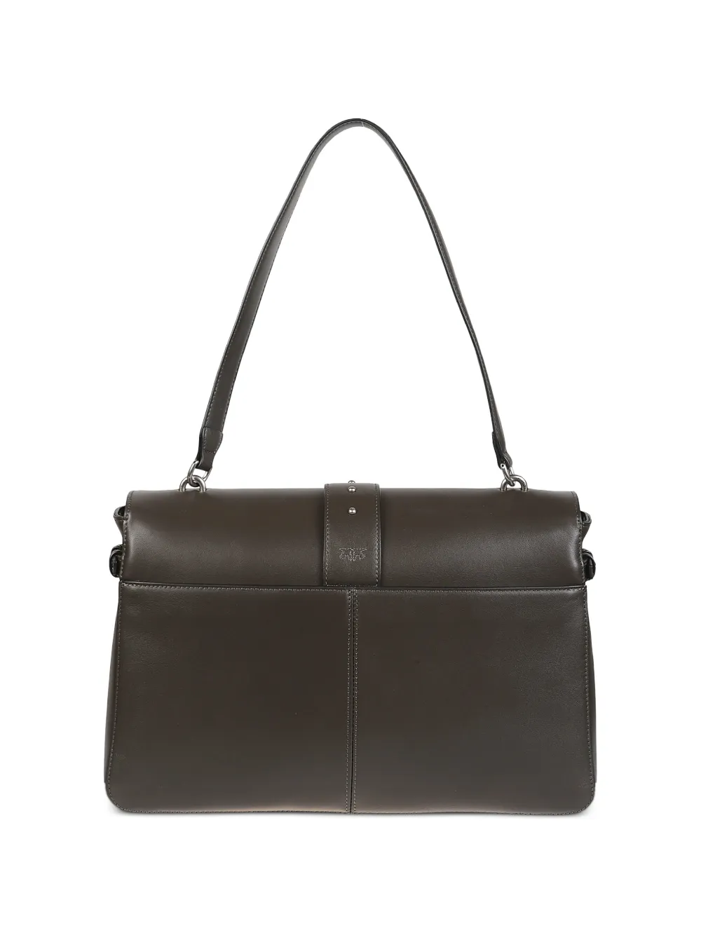  Pinko Studded Leather Shoulder Bag - Green 