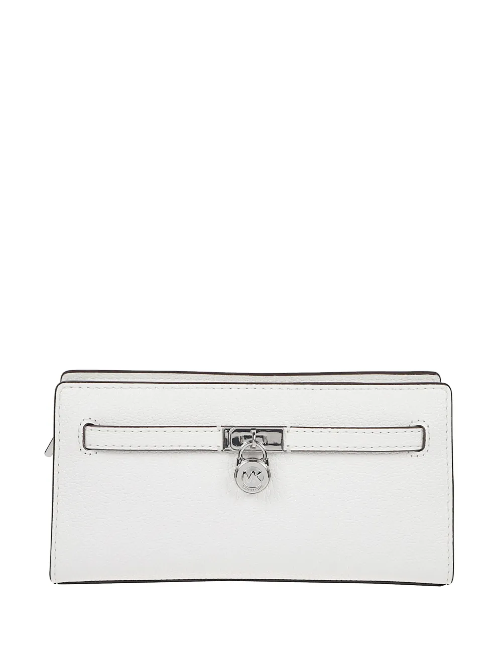 Michael Kors small Hamilton Moderne padlock-detail satchel - Bianco