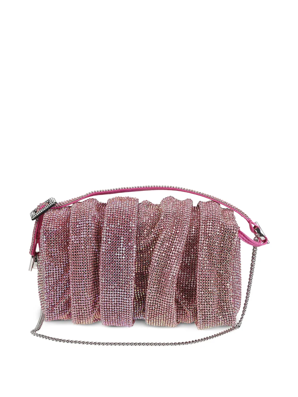 Iris Aluminium-Embellished Shoulder Bag