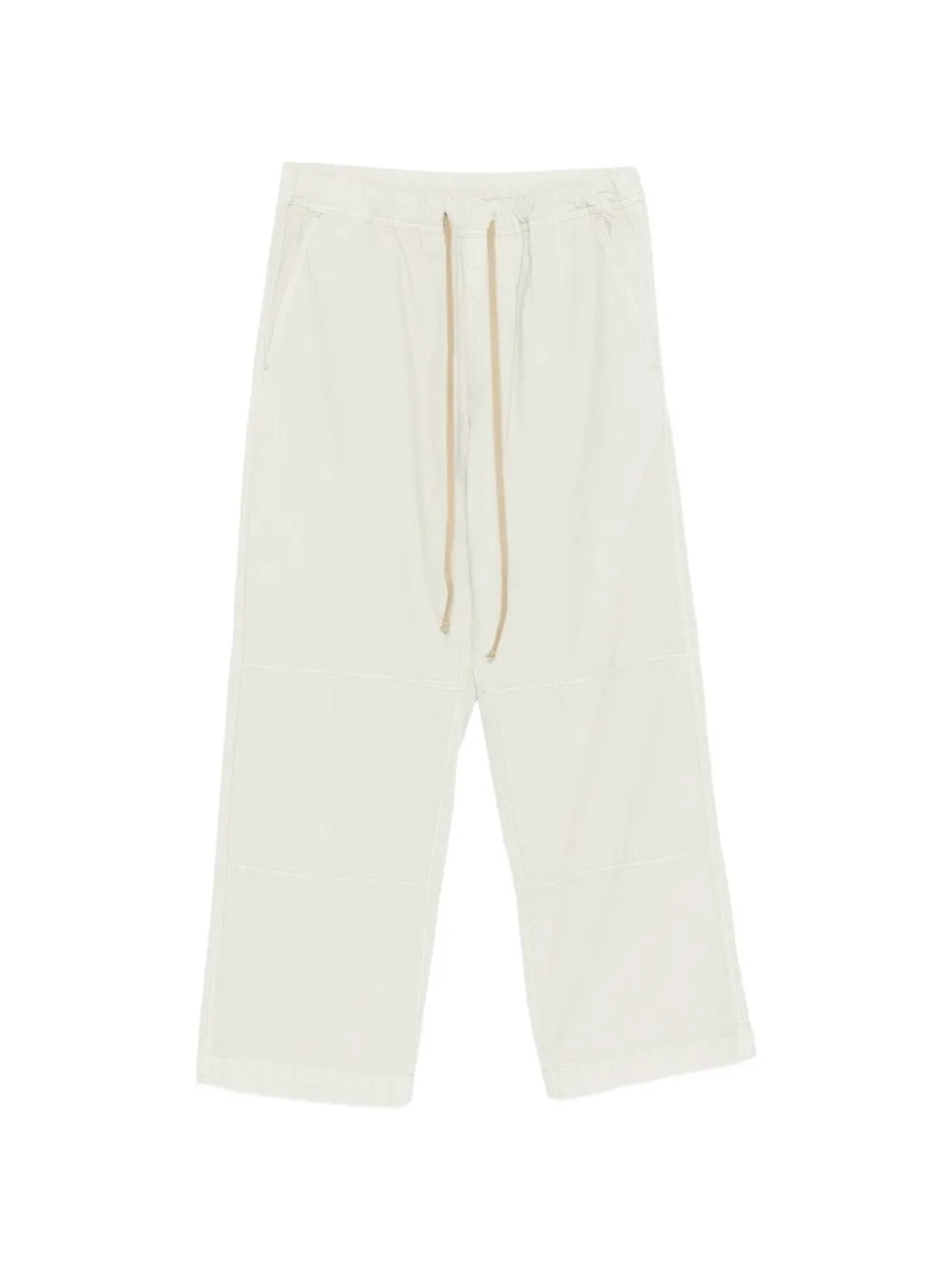 Haikure drawstring panelled trousers - Toni neutri