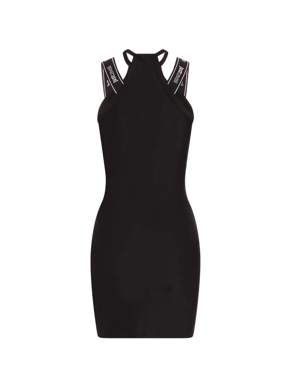 Logo-Strap Mini Dress