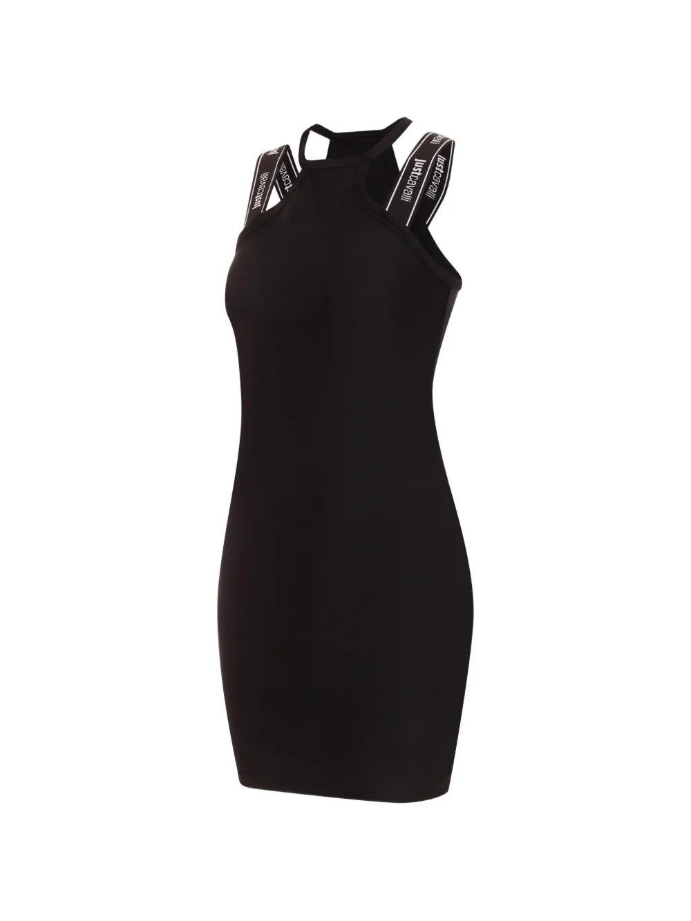 Logo-Strap Mini Dress