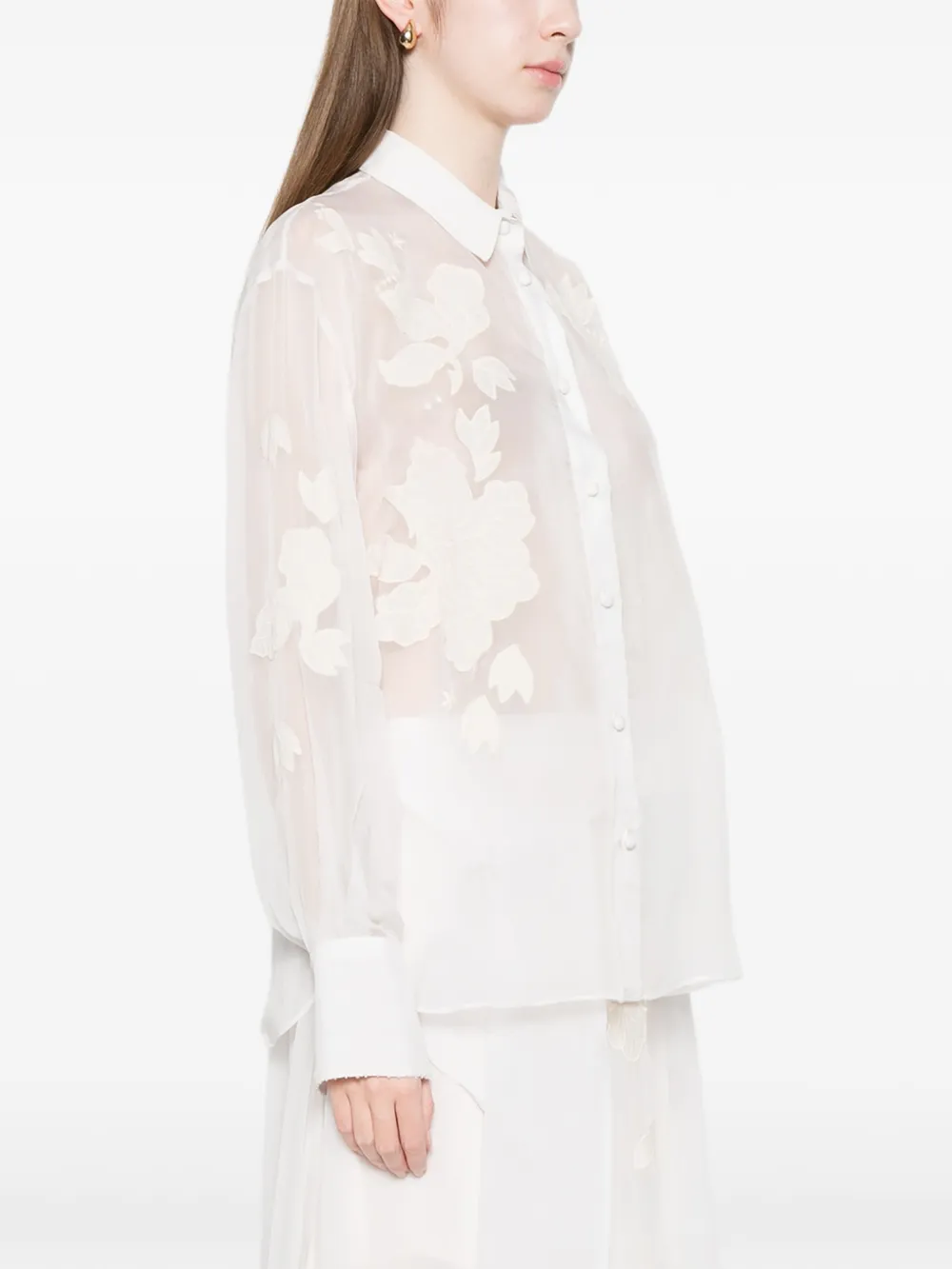  Forte Forte Floral Blouse - Neutrals 