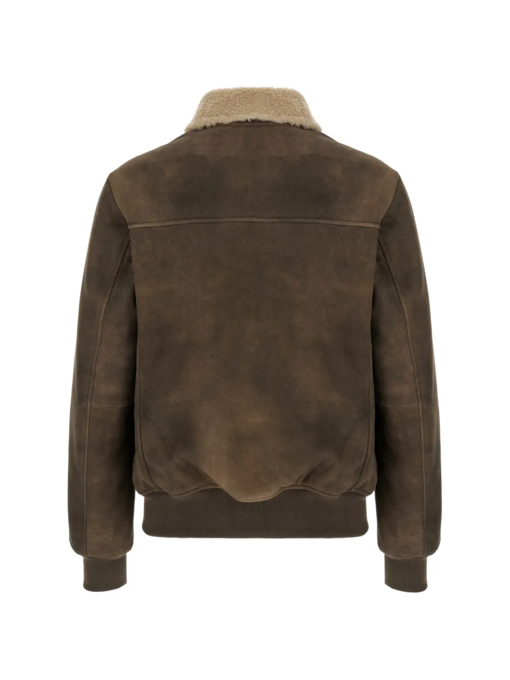  Colamarino Shearling Bomber Jacket - Brown 