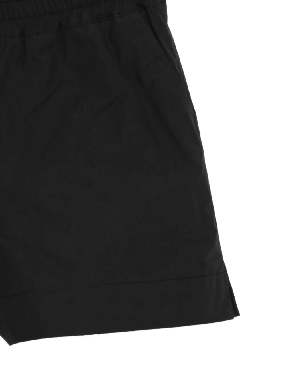  Msgm Kids Elasticated-waistband Shorts - Black 