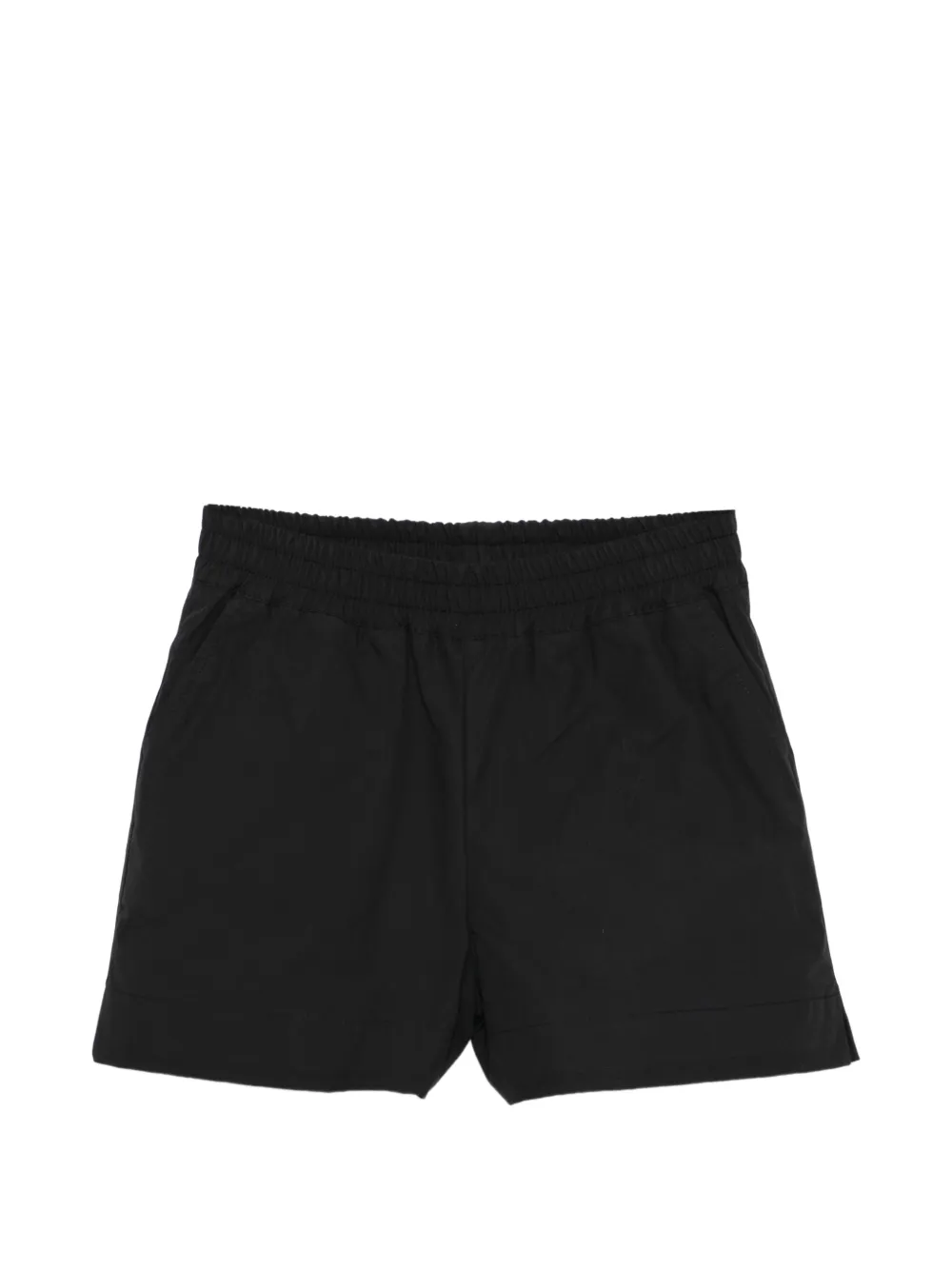 MSGM Kids elasticated-waistband shorts - Nero