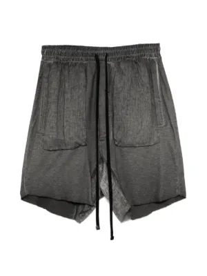 Rick Owens DRKSHDW ダメージ デニムショーツ | グレー | FARFETCH JP