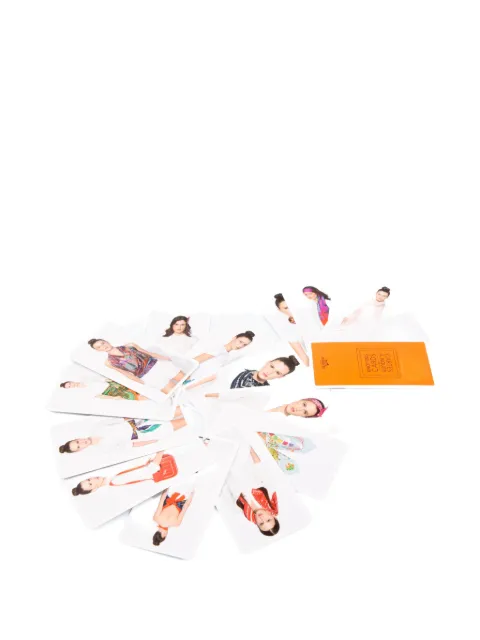 Hermès Pre-Owned tarjetas con instrucciones de nudo 2015