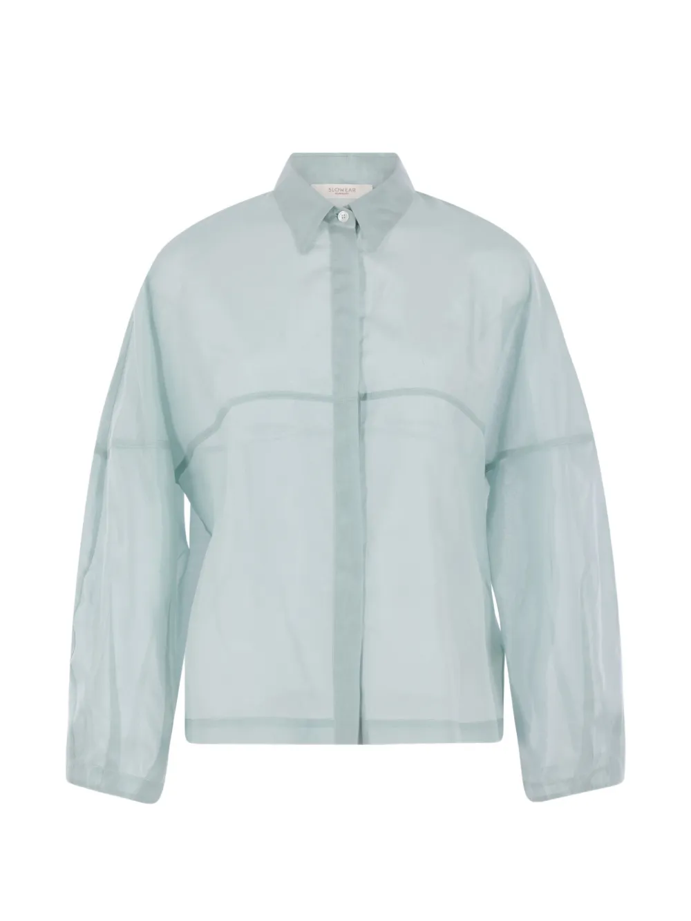 Glanshirt collared shirt - Blu