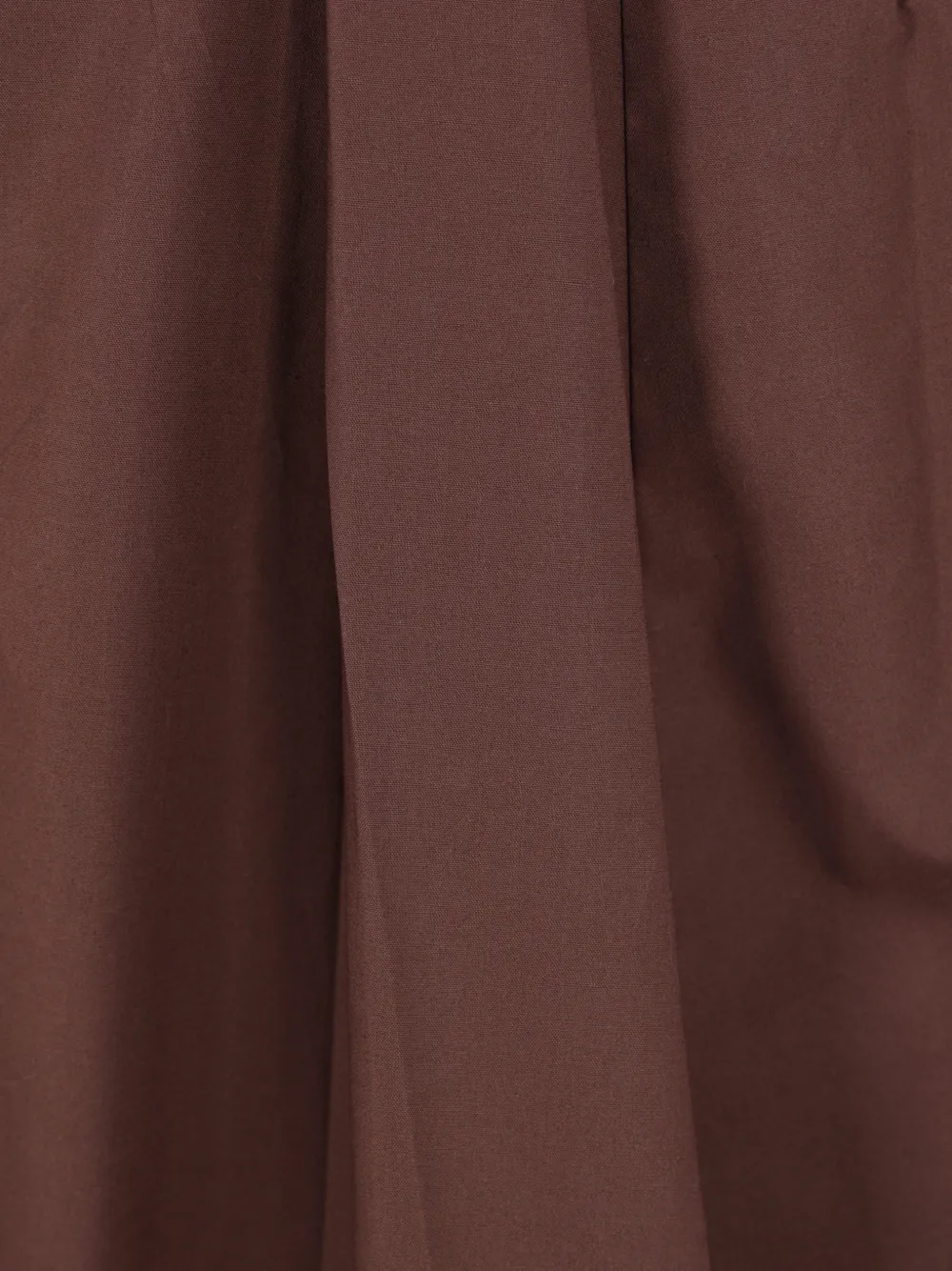 THELATEST Geplooide shorts Bruin