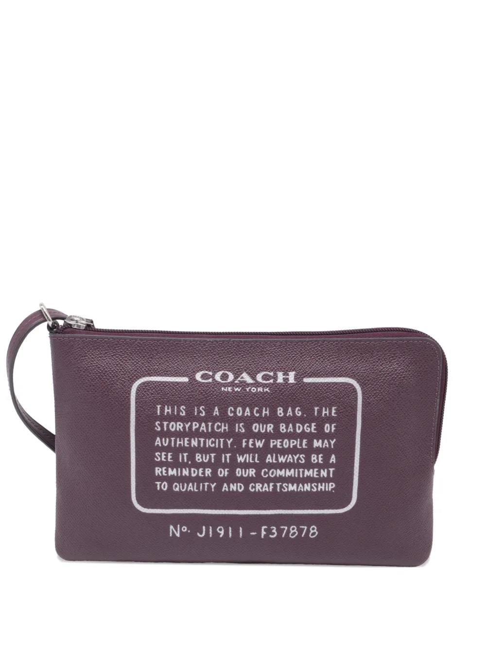 Coach 2023 Wristlet pouch - Viola