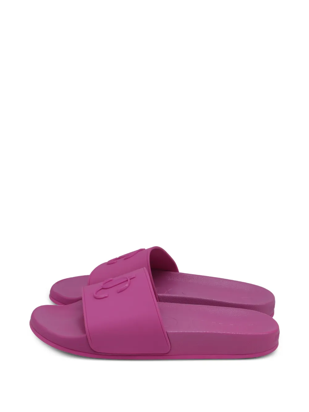 Jimmy Choo Pre-Owned Sandali slides Port F - Rosa