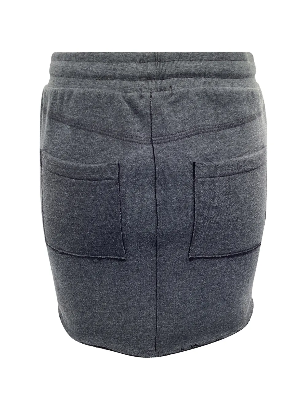  Atm Anthony Thomas Melillo Drawstring-fastening Mini Skirt - Grey 