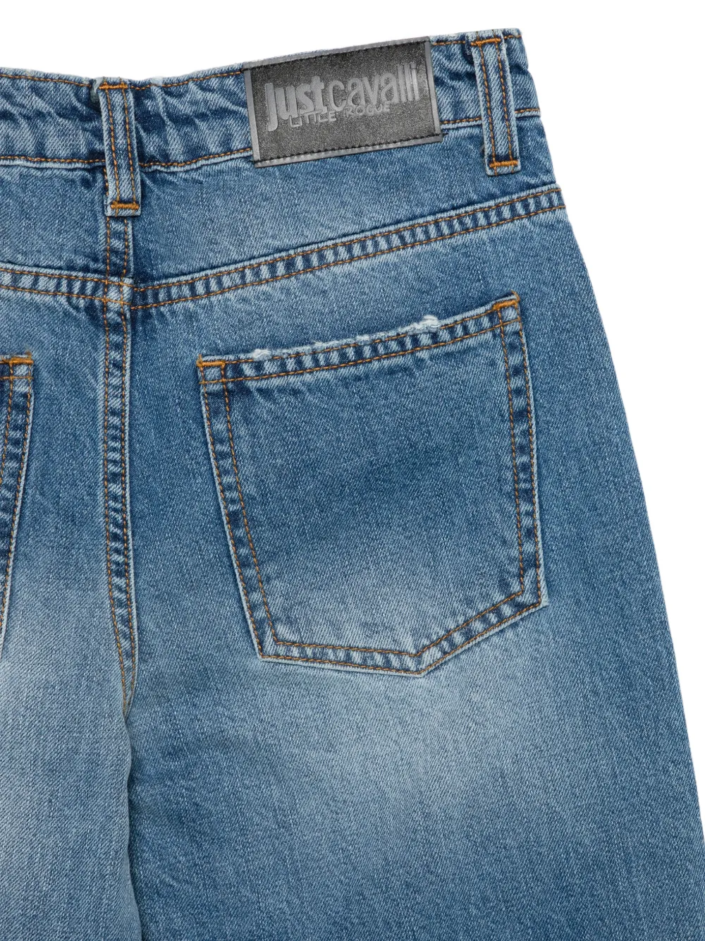  Roberto Cavalli Junior Distressed Jeans - Blue 