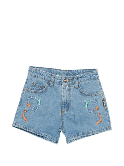 Roberto Cavalli Junior embroidered shorts
