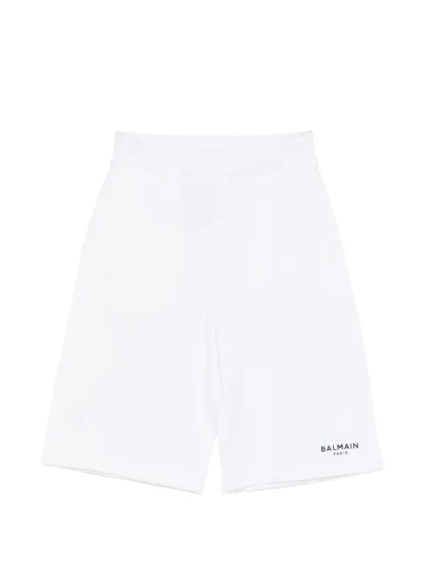 Balmain Kids bermudas con logo