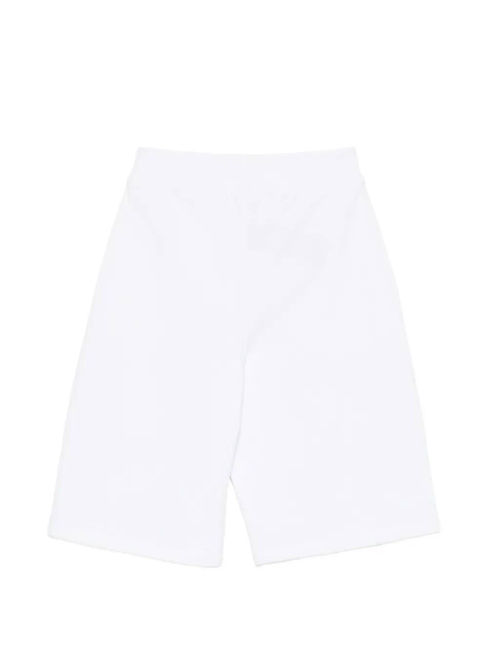 Balmain Kids Shorts met logo Wit