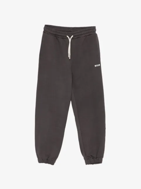 MSGM Kids drawstring track pants