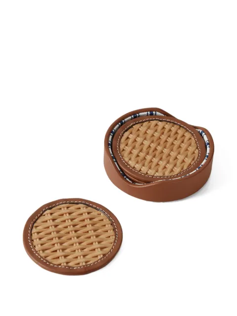 Ralph Lauren Home woven coaster set of four 