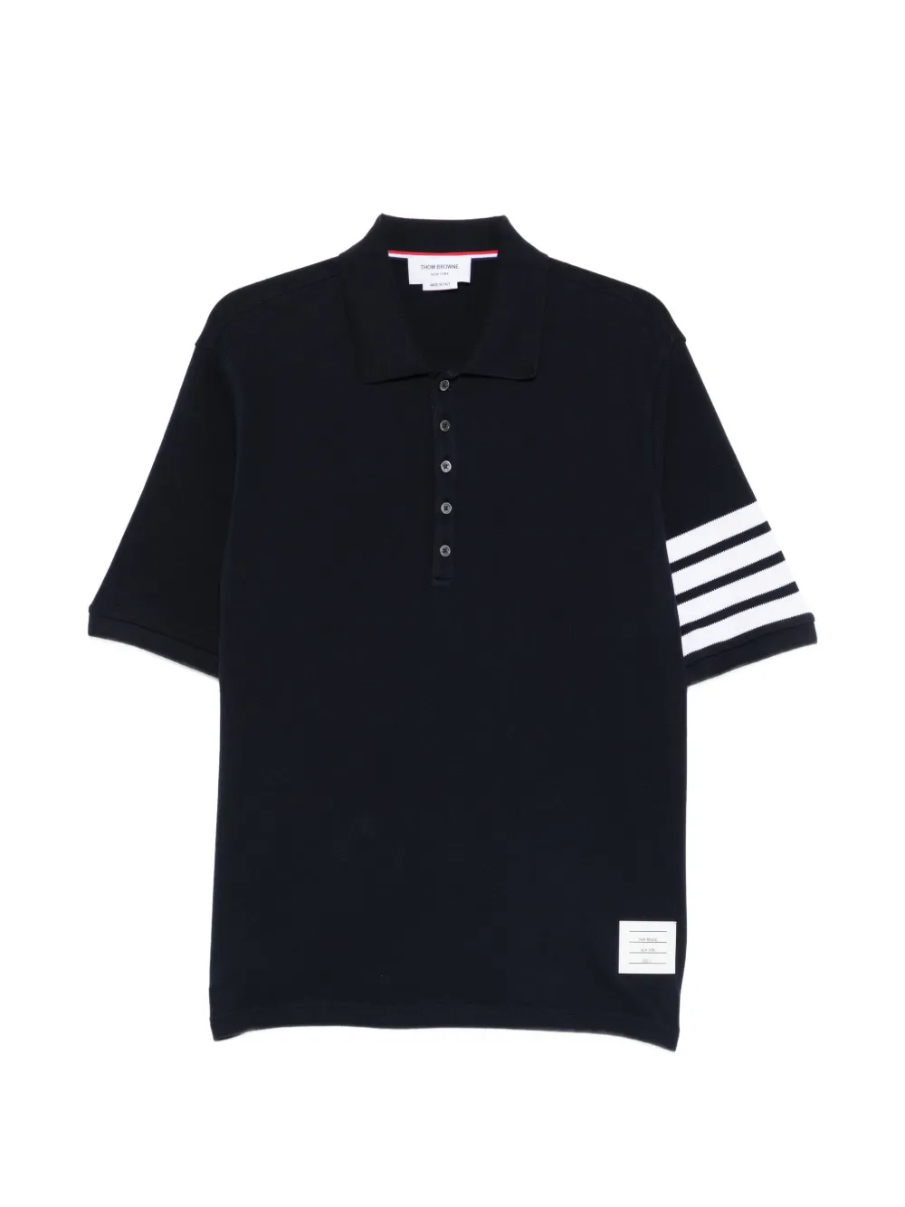 Thom Browne Polo a maniche corte - Blu
