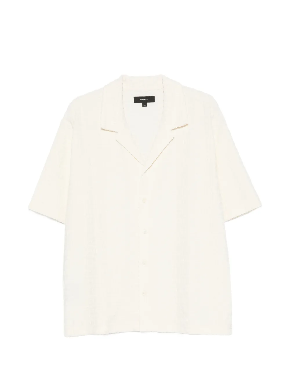 Purple Brand logo-embossed shirt - Toni neutri