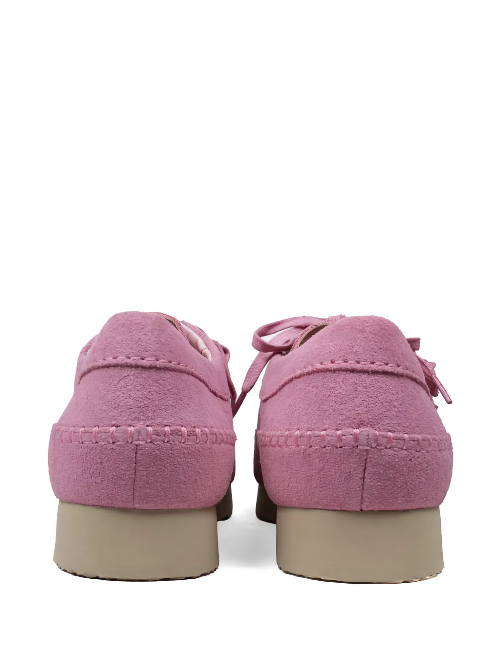 Clarks Originals x Supreme derby veterschoenen Roze