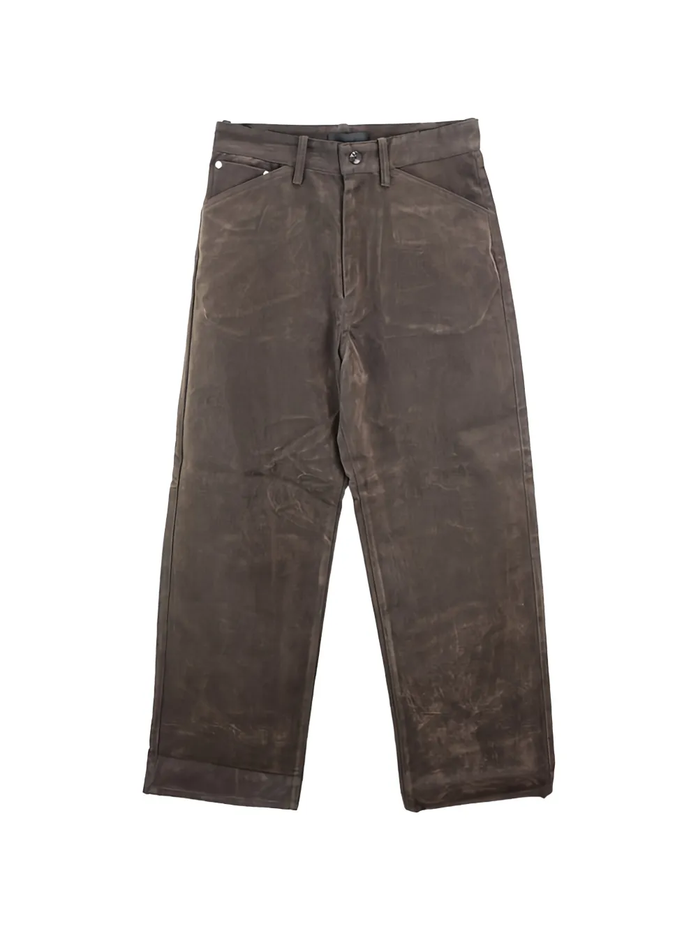 Omar Afridi pocket trousers - Marrone