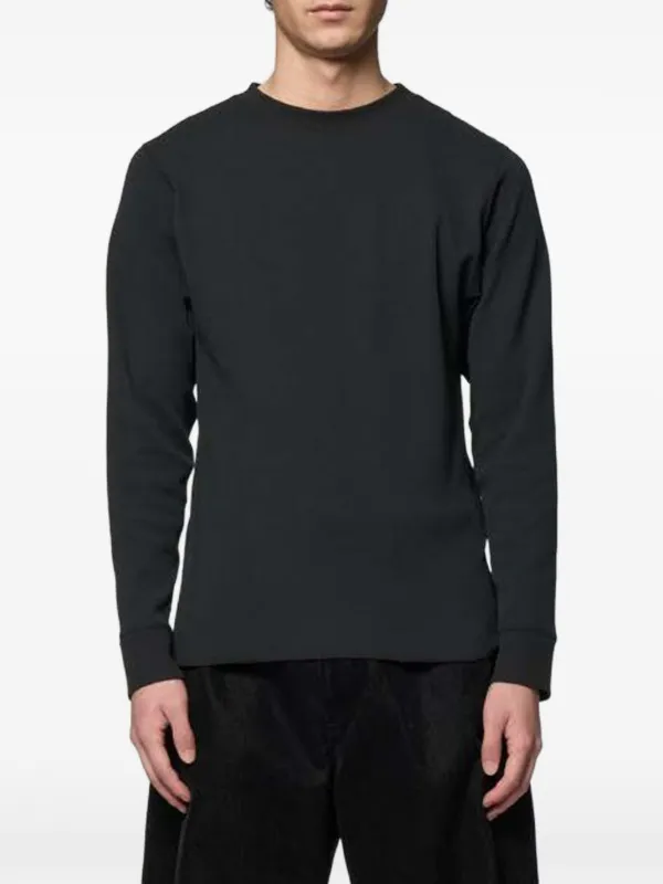 Omar Afridi Thermal long-sleeve Sweater | Black | FARFETCH JO